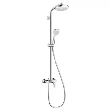 Душевая стойка hansgrohe Crometta 160 1jet Showerpipe 27266400,