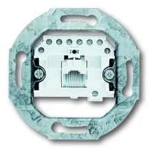 Механизм розетки телефонной ABB коллекции BJE, скрытый монтаж, 2CKA000230A0378