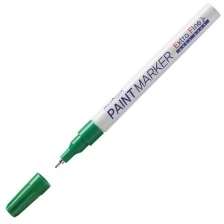 Маркер-краска MunHwa Extra Fine Paint Marker зеленая, 1мм, нитро-основа ( Артикул 260035 )