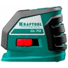 Нивелир лазерный линейный Kraftool "CL-70-2", IP54, 34660-2