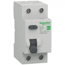 Устройство защитного отключения (УЗО) SCHNEIDER ELECTRIC EASY9 (УЗО) 2П 40А 300мА AC-S 230В