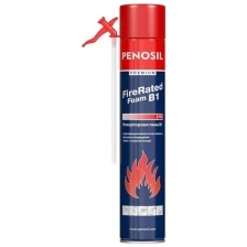 Пена монтажная бытовая огнеупорная Penosil Premium Fire Rated Foam B1, 720 мл