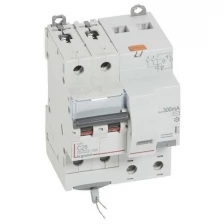 Дифавтомат Legrand DXЗ 2P 25А (C) 6кА 300мА (AC), 411174