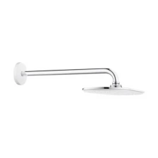 Душ верхний Grohe Rainshower Veris 300, с настенным кронштейном 422мм, белая луна 26170LS0