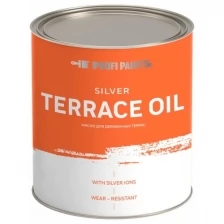 PROFIPAINTS Масло для террас, деревянной мебели и детских площадок ProfiPaints Silver Terrace Oil 2.7 л , Белый дуб