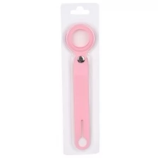 Брелок-подвеска mObility для APPLE AirTag 10cm Silicone Pink УТ000026746