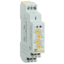 Реле времени ORT 2 контакта 12-240В AC/DC 2 уставки IEK ORT-2T-ACDC12-240V (Цена за: 1 шт.)