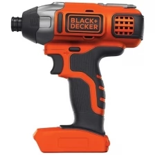 Аккумуляторный ударный винтоверт BLACK+DECKER BDCIM18N, 18В, без аккумулятора и зу