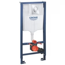 Рамная инсталляция Grohe Rapid SL 39503000 синий/хром