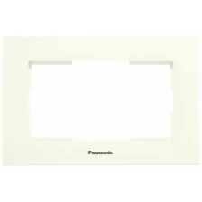 Рамка Panasonic Karre Plus Wktf08092bg-ru 2x пластик бежевый (упак.:1шт) Wktf08092bg-ru