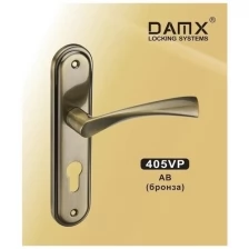 Ручки на планке DAMX 405VP AB бронза