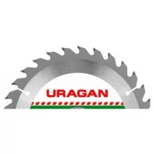 URAGAN Диск пильный по дереву Expert 180х30/20 мм, 40Т URAGAN 36802-180-30-40_z01