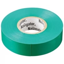 Изолента ПВХ 19мм (рул.20м) зел. NIT-A19-20/G Navigator 71113