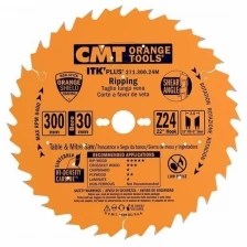 Диск пильный по дереву (300х30х2.6/1.8 мм; Z=24) CMT 271.300.24M, шт