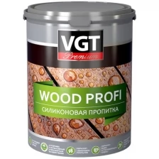 Пропитка силиконовая бесцветн WOOD PROFI 0,9л ВГТ