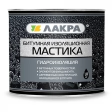 Мастика битумная изоляционная Лакра 1,8 кг